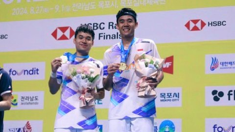 Bungkam Pasangan Tuan Rumah, Leo/Bagas Juara Korea Open 2024