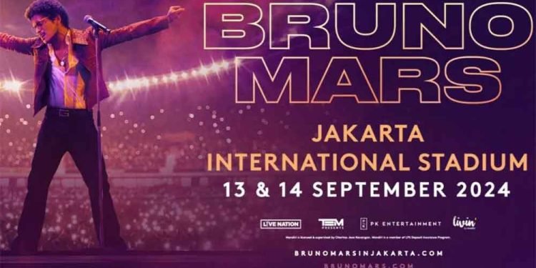Konser Bruno Mars di JIS