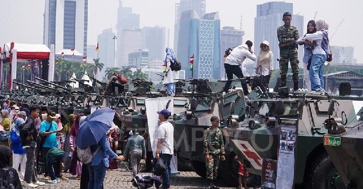 1.000 Alutsista Dipamerkan dalam Parade HUT TNI ke-79