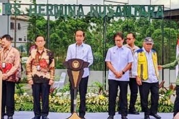 Jokowi resmikan RS Nusantara