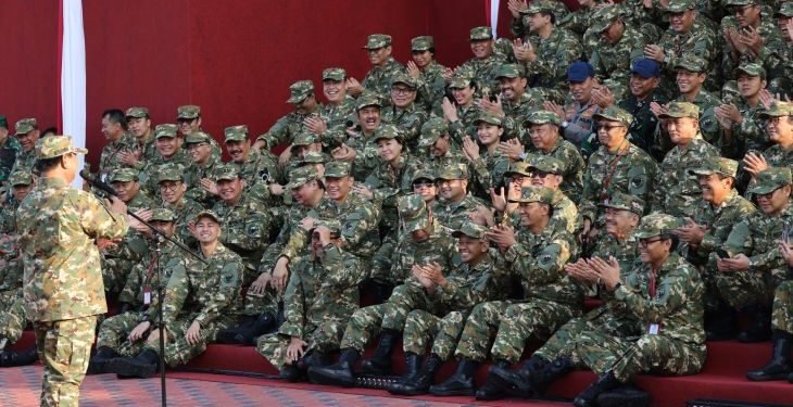 Sumpah Presiden di Akmil: Saya Disini Bersumpah Mempertahankan Bangsa