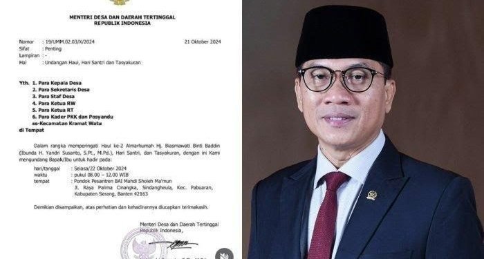 Gunakan Kop Kementerian, Menteri Desa Ditegur Mahfud MD