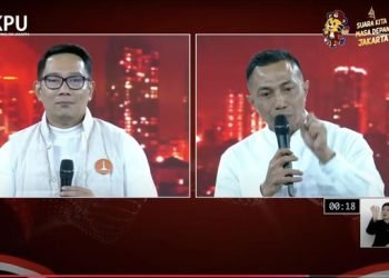 Dharma Pongrekun Ditertawakan Tim RK Saat Debat Perdana Pilgub DKI
