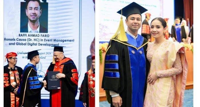 Kampus yang Beri Gelar Kehormatan (HC) Raffi Ahmad Tak Berizin