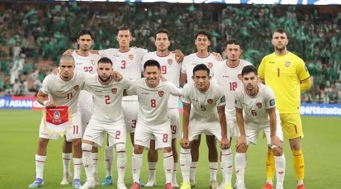 Timnas Indonesia Tempati Posisi 5 Grup C Kualifikasi Piala Dunia 2026, Kalah 2-1 Dari China