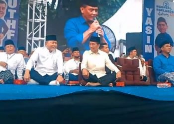 Jokowi Pilih Hadiri Kampanye Luthfi-Yasin Ketimbang RK-Suswono