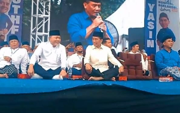 Jokowi Pilih Hadiri Kampanye Luthfi-Yasin Ketimbang RK-Suswono