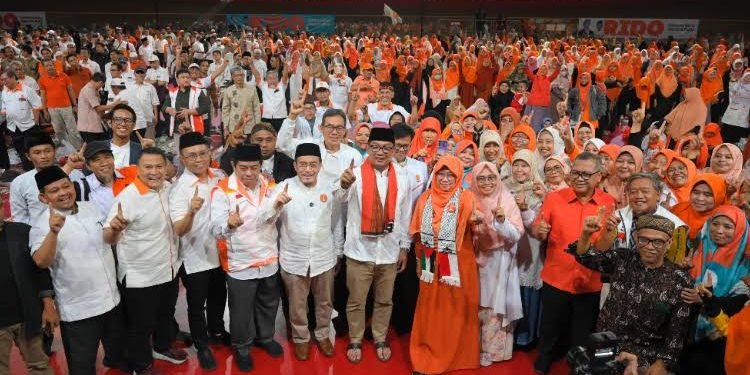 Para Ketum KIM Plus Absen di Kampanye Akbar RK-Suswono