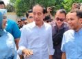 Jokowi Kunjungi Pasar Notoharjo Bareng Calon Walikota Solo