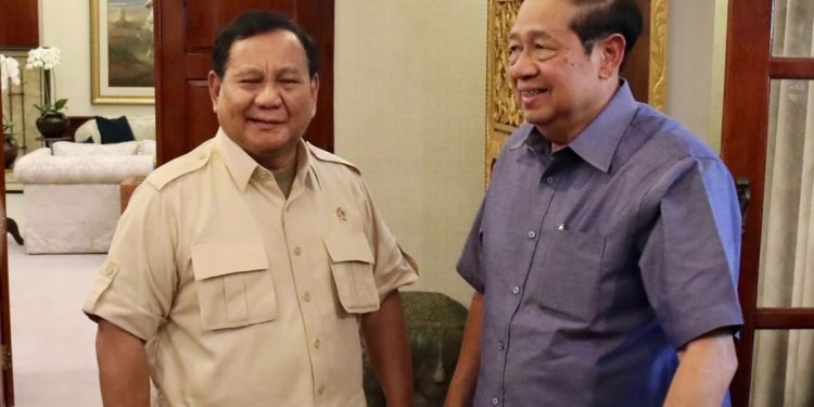 Setelah Jokowi, Prabowo Temui SBY di Cikeas