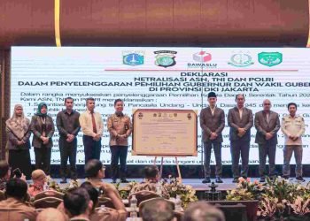 Deklarasi Netralitas ASN dan TNI-Polri, Dukung Pilkada Jakarta Berintegritas