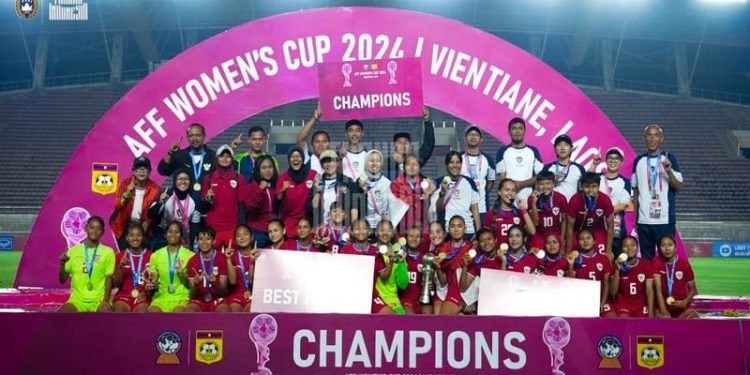 Selamat! Indonesia Juara Piala AFF Putri 2024