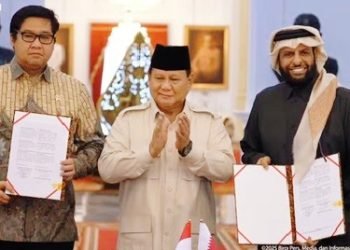 Prabowo Hadiri MoU Proyek 1 Juta Rumah dengan Qatar
