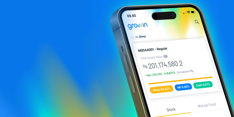 Aplikasi Growin' by Mandiri Sekuritas