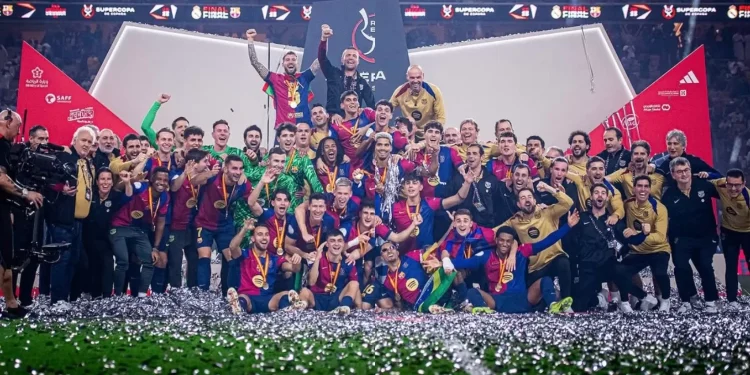 Barcelona Juara Piala Super Spayol 2025