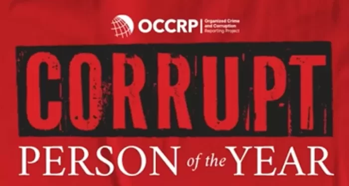 Menurut OCCRP, masyarakat sipil dan ahli mengatakan bahwa pemerintahan Jokowi secara signifikan telah melemahkan lembaga antikorupsi di Indonesia (KPK). Jokowi dalam rilis OCCRP, juga secara luas menuai kritik atas merusak pemilu di Indonesia dan institusi yudisial demi keuntungan ambisi politik anaknya, yang mana saat ini menjadi wakil presiden dari Presiden Prabowo Subianto