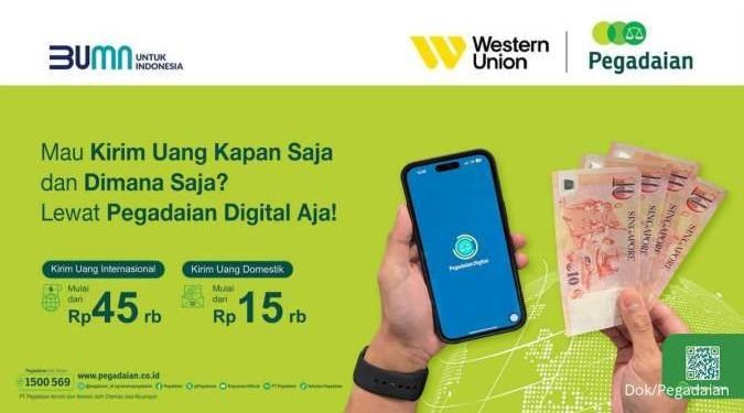 Menurut Zulfan, mata uang yang dapat digunakan melalui Pegadaian Digital diantaranya USD (Dolar AS), CNY (Yuan), AED (Dirham), SAR (Saudi Riyal), SGD (Dolar Singapura), JPY (Yen), MYR (Ringgit), HKD (Dolar Hong Kong), AUD (Dolar Australia), EUR (Euro), GBP (Pound Sterling), serta berbagai mata uang tujuan lainnya. Kirim uang ke Internasional mulai dari Rp 45 ribu dan kirim uang domestik mulai dari Rp 15 ribu.