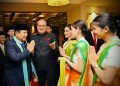 Mahasiswa Indonesia Sambut Antusias Presiden Prabowo di India