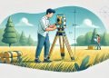 Ilustrasi Pengukuran Luas Tanah