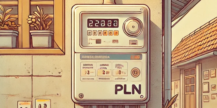 Ilustrasi meteran listrik PLN