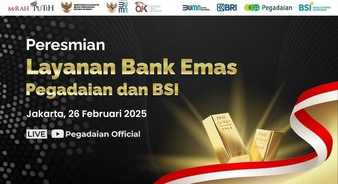 Peresmian Bank Emas