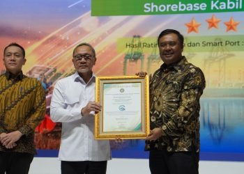 PTK Shorebase Kabil Batam Raih Penghargaan Green Port dari Kemenko Pangan