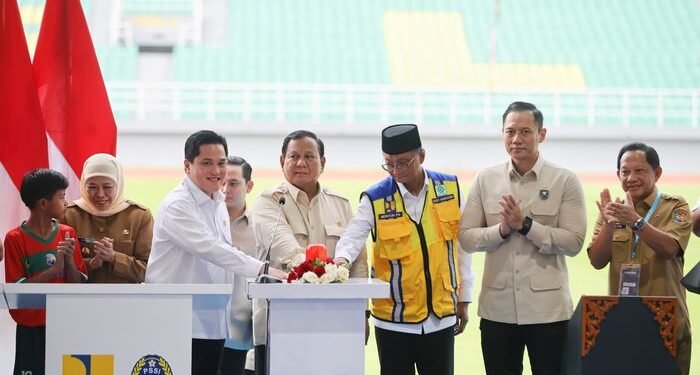 Presiden Prabowo Resmikan 17 Stadion Hasil Renovasi