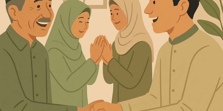 Menilik Arti dan Sejarah Halal Bihalal di Indonesia