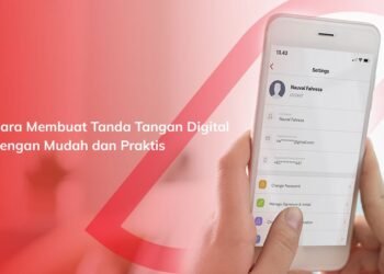 Ilustrasi Tanda Tangan Digital Privy