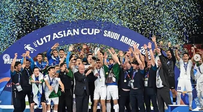 Uzbekistan juara Piala Asia u17