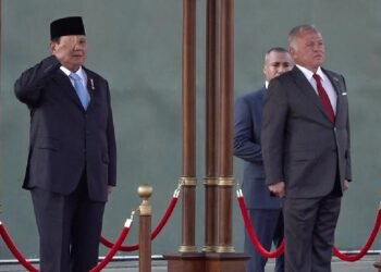 Raja Yordania Sambut Spesial Prabowo, Tanda Persahabatan Akrab