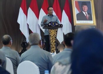 Menkum Supratman Minta Pimpinan Jaga Integritas, Tolak Urunan di Luar Kepentingan Kantor