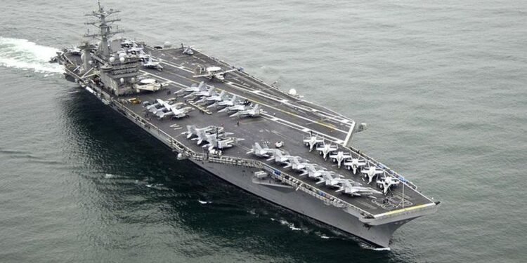 USS Nimitz Tegaskan Kesiagaan AS di Laut China Selatan