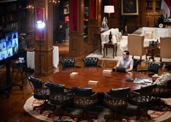 Prabowo Pimpin Rapat Virtual Bahas Strategi Nasional dan Industri Perkapalan