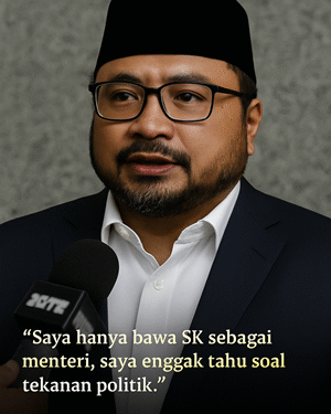 Yaqut Diperiksa KPK Terkait Dugaan Korupsi Kuota Haji 2023–2024