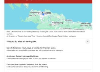 Bekasi Gempa 4,9 Magnitudo Terasa Hingga Jakarta