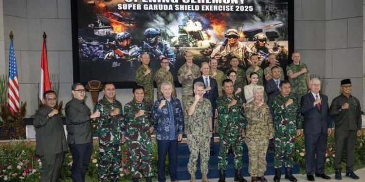 Super Garuda Shield 2025: 6.000 Pasukan dari 13 Negara Ikuti Latihan Militer Gabungan