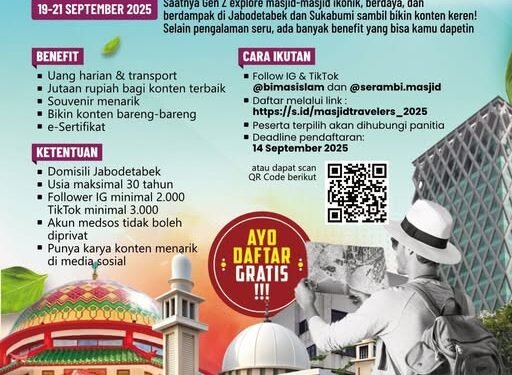 gen-z-sebarkan-konten-positif-masjid-hadiah-jutaan-kemenag