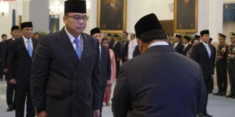 Dilantik Jadi Kepala Badan Komunikasi Pemerintah, Segini Harta Angga Raka Prabowo