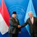 Prabowo Temui Sekjen PBB Bahas Solidaritas Global dan Perdamaian Palestina
