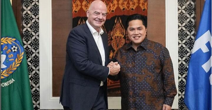 Erick Thohir jadi Menpora, Ini Respons Presiden FIFA soal Rangkap Jabatan