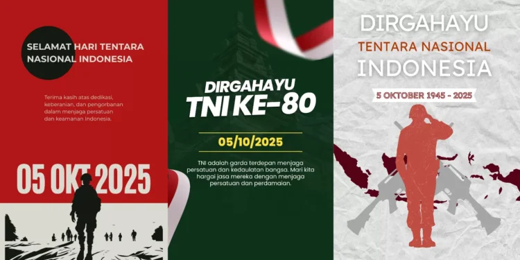 Prajurit Gugur Saat Persiapan HUT ke-80 TNI