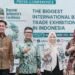 Konfrensi Pers Trade Expo Indonesia di ICE BSD, Senin (29/9/2025).