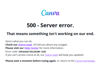 Canva Down, Netizen Ramai Curhat di X: “Kerjaan Gue Hilang!”