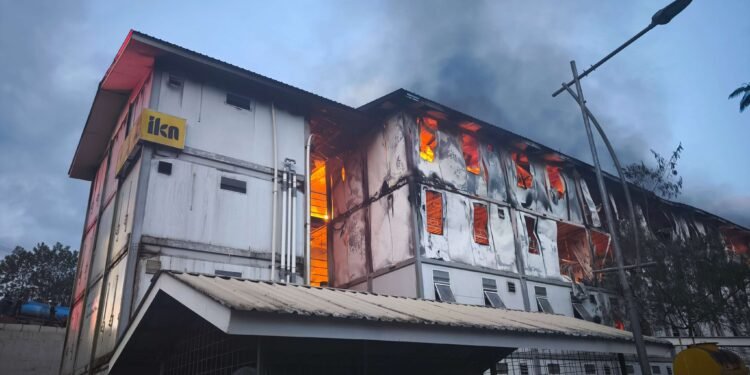 OIKN Pastikan Tidak Ada Korban dalam Kebakaran Hunian Pekerja IKN