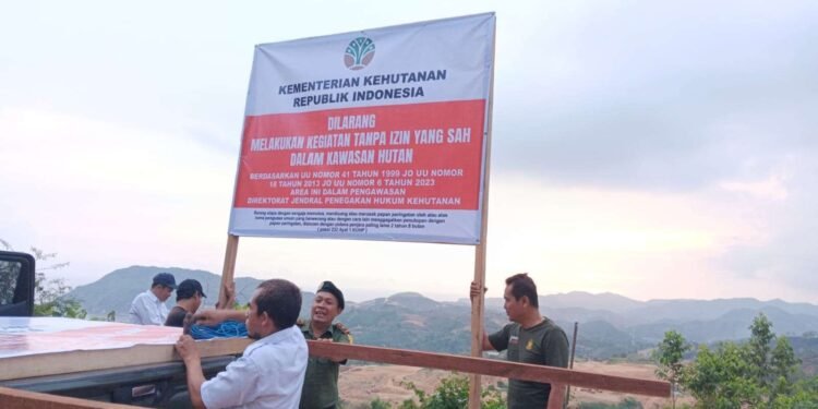 Kementerian Kehutanan Segel Tambang Ilegal di Mandalika, Pastikan Penegakan Hukum Tegas