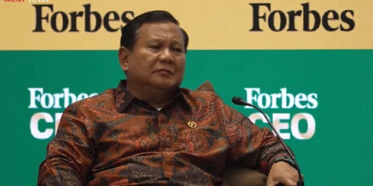 Presiden Prabowo Subianto Jadi Pembicara di Forbes Global CEO Conference 2025