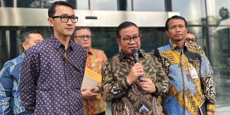 Gubernur DKI Pramono Anung Konsultasi ke KPK Bahas Monorel dan Lahan Sumber Waras