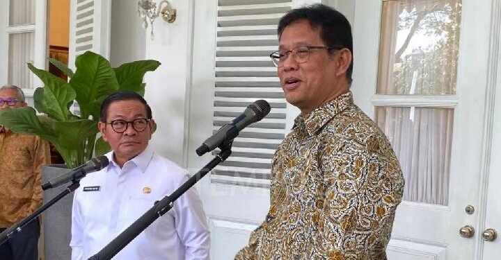 Purbaya Temui Pramono Anung, Ini yang Dibahas