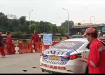 Jasa Marga Terapkan Contraflow di Tol Dalam Kota Arah Jakarta